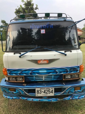 สิบล้อฮีโน่ ดั๊ม 2 เพลา พวงมาลัยพาวเวอร์ เบรคจิฟฟี่ เครื่อง 195