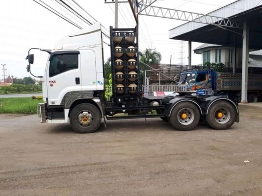 Isuzu GXZ เครื่อง 360 แรง ปี 57 CNG ห้างแท้ รถสวยเดิม พร้อมใช้งานเช็คระบบมาใหม่ ทะเบียนพร้อม