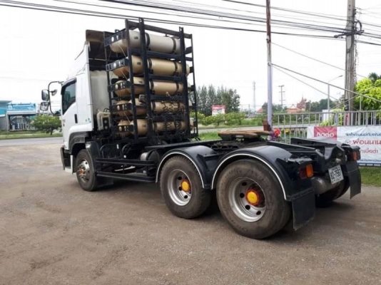 Isuzu GXZ เครื่อง 360 แรง ปี 57 CNG ห้างแท้ รถสวยเดิม พร้อมใช้งานเช็คระบบมาใหม่ ทะเบียนพร้อม