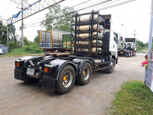 Isuzu GXZ เครื่อง 360 แรง ปี 57 CNG ห้างแท้ รถสวยเดิม พร้อมใช้งานเช็คระบบมาใหม่ ทะเบียนพร้อม