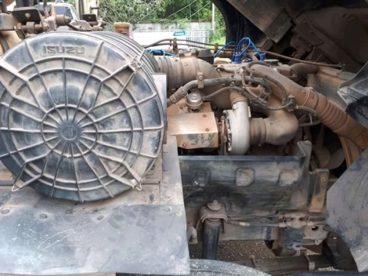 Isuzu GXZ เครื่อง 360 แรง ปี 57 CNG ห้างแท้ รถสวยเดิม พร้อมใช้งานเช็คระบบมาใหม่ ทะเบียนพร้อม