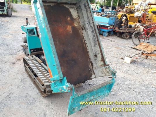 ขาย รถบรรทุกตะขาบ  ดั๊มเปอร์ เดินตาม เครื่องดีเซล เก่าญี่ปุ่นแท้ พร้อมใช้งาน