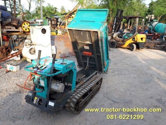 ขาย รถบรรทุกตะขาบ  ดั๊มเปอร์ เดินตาม เครื่องดีเซล เก่าญี่ปุ่นแท้ พร้อมใช้งาน