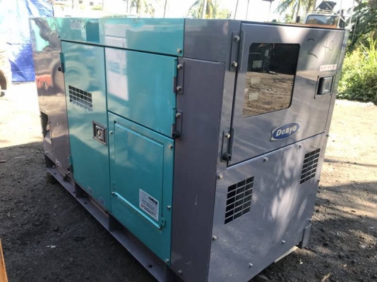 DCA40ESJG - เครื่องปั่นไฟ มือสอง Denyo Genset ขนาด 33/40kva. Hino Engine by OEK 098-5625920