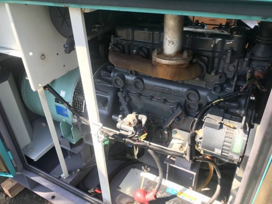 DCA40ESJG - เครื่องปั่นไฟ มือสอง Denyo Genset ขนาด 33/40kva. Hino Engine by OEK 098-5625920