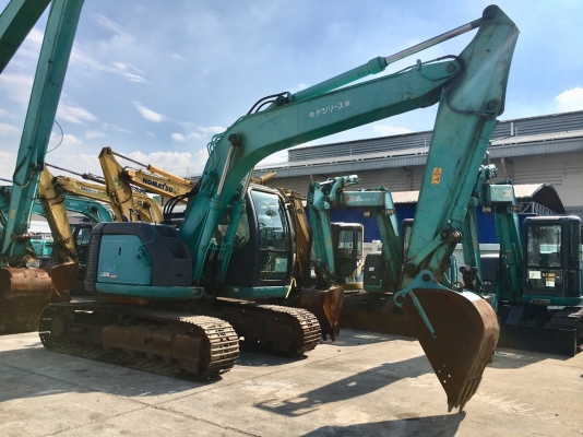 Kobelco SK135SR-1ES รถขุดนำเข้าจากญี่ปุ่น โทร. 080-6565422 (หนิง)