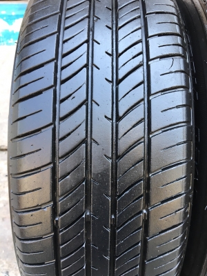 ล้อแม็ก Toyota Vios ขอบ 14 พร้อมยาง 175-65-14 ปลายปี 16 ดอกยางหนาปึกทุกเส้น