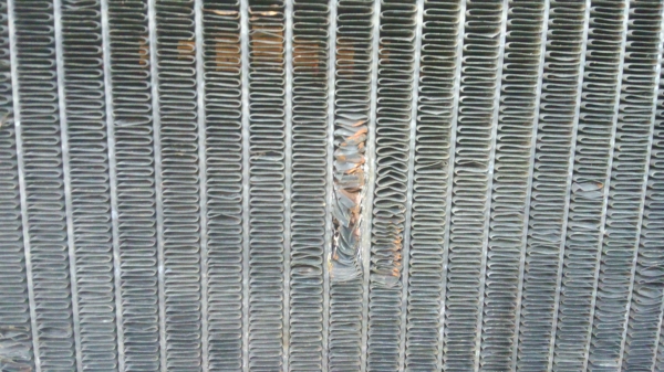 หม้อน้ำเสริม รถตู้ HIACE