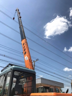 ขายรถเครน HITACHI EX100-3M (เครน 3 ตัน บูมยาว 18 เมตร) นำเข้าเองจากญี่ปุ่น สภาพสวยพร้อมใช้ มีVDOการทำงานครับ