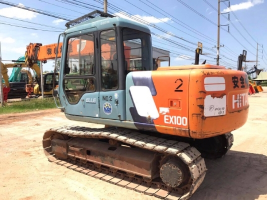 ขายรถเครน HITACHI EX100-3M (เครน 3 ตัน บูมยาว 18 เมตร) นำเข้าเองจากญี่ปุ่น สภาพสวยพร้อมใช้ มีVDOการทำงานครับ