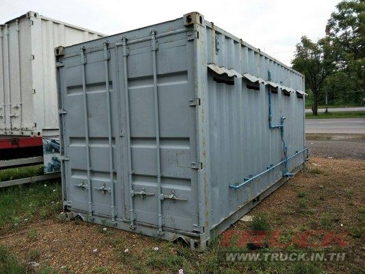 ขายตู้คอนเทนเนอร์ห้องน้ำกั้นห้องชาย-หญิง ขนาด 2.5x6x2.5 ม.  (มือสอง)