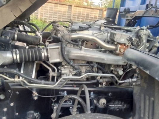 ขาย HINO 344 พ่วงแม่ลูก กระบะเนียม รถปี 59 ใส่ของได้ 30 ตัน