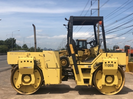 ขายรถบด BOMAG BW164AD-2 นำเข้าเองจากญี่ปุ่น สภาพสวยพร้อมใช้ มีVDOการทำงานครับ