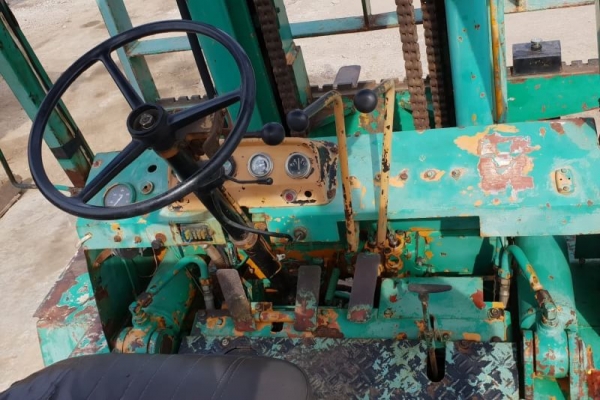 ขายด่วน275,000บาทรถยกดีเซลKOMATSU FD60-3 ยกได้6ตันยกสูง3เมตรเกียออโต้ยางตันหน้าคู้รถนอกเพิ่งนำเข้ามายังไม่เคยใช้งานในเมืองไทยเลย