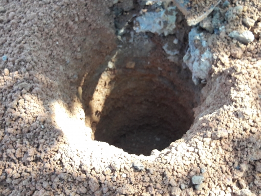 ขายหัวเจาะหลุมติดรถไถนั่งขับ