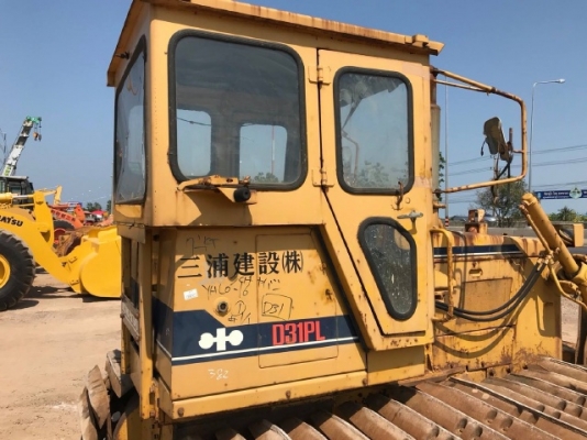 ขายรถดันดิน KOMATSU D31PL-18 (D3 รุ่น6) นำเข้าเองจากญี่ปุ่น สภาพสวยพร้อมใช้ มีVDOการทำงานครับ