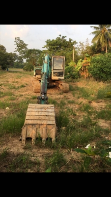 รถแบคโฮ KOBELCO 120 MARK 5  SUPER  ไฟฟ้าสมบูรณ์เอวแน่นเอกสารครบ