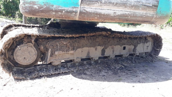 รถแบคโฮ KOBELCO 120 MARK 5  SUPER  ไฟฟ้าสมบูรณ์เอวแน่นเอกสารครบ