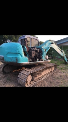 รถแบคโฮ KOBELCO 120 MARK 5  SUPER  ไฟฟ้าสมบูรณ์เอวแน่นเอกสารครบ