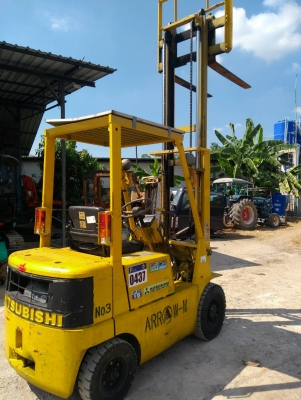 รถฟอร์คลิฟต์ MITSUBISHI FG15 รถเก่านอกนำเข้า ยังไม่เคยใช้งานในไทย ยก 1.5 ตัน ยกสูง 3 เมตร รถสภาพดี พร้อมใช้งาน มีเอกสารใบอินวอยซ์ มี VDO การทำงานให้ชม