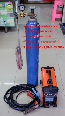 เครื่องเชื่อมอาร์กอน 160 A NASH รุ่น TIG-160 สภาพใหม่ พร้อมถัง 1.5 คิว