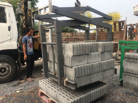 ชุดหนีบยกอิฐบล๊อค