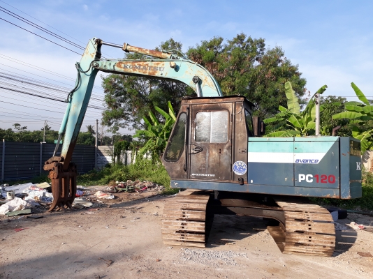 ขายรถแบคโฮkomatsu pc120-2