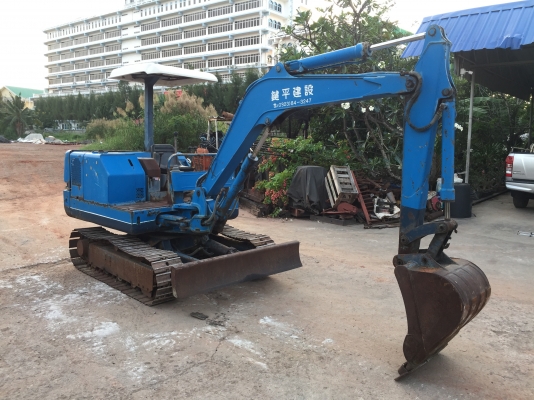 ขายรถแบคโฮ KOBELCO sk27 pc30 เก่าญี่ปุ่นไม่เคยใช้งานในไทย 0898374018