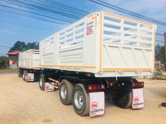 Hino 344 แรง ปี 57 แม่ลูกดัมพ์สามมิตร ลูกสามเพลา ไมล์ 194,xxx ยางเต็มทุกเส้น พร้อมใช้งาน