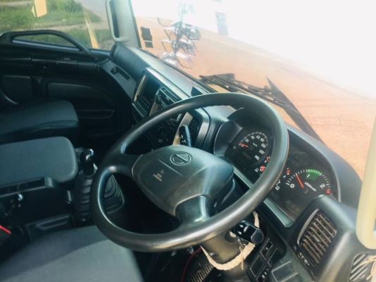 Hino 344 แรง ปี 57 แม่ลูกดัมพ์สามมิตร ลูกสามเพลา ไมล์ 194,xxx ยางเต็มทุกเส้น พร้อมใช้งาน