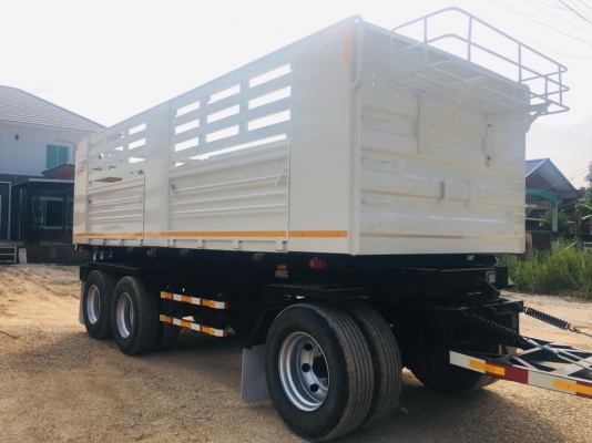 Hino 344 แรง ปี 57 แม่ลูกดัมพ์สามมิตร ลูกสามเพลา ไมล์ 194,xxx ยางเต็มทุกเส้น พร้อมใช้งาน