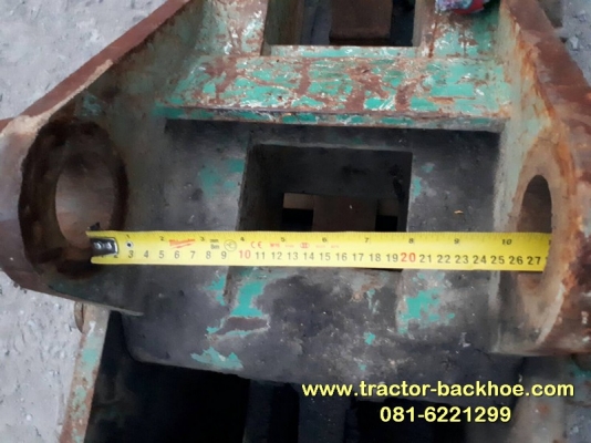 ขาย หัวคีบไม้ คีบเหล็ก เก่าญี่ปุ่น ใส่รถขุด แบ็คโฮ PC100 / PC120 สภาพสวย สลัก 60 มิล ห่างหู 25 CM