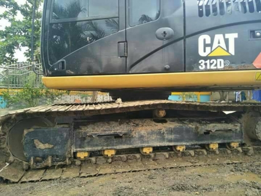 ขายรถแบคโฮ CAT 312 D2 เอกสารอินวอย ไมล์ 12000 ราคา 1450000
