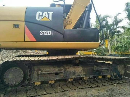 ขายรถแบคโฮ CAT 312 D2 เอกสารอินวอย ไมล์ 12000 ราคา 1450000