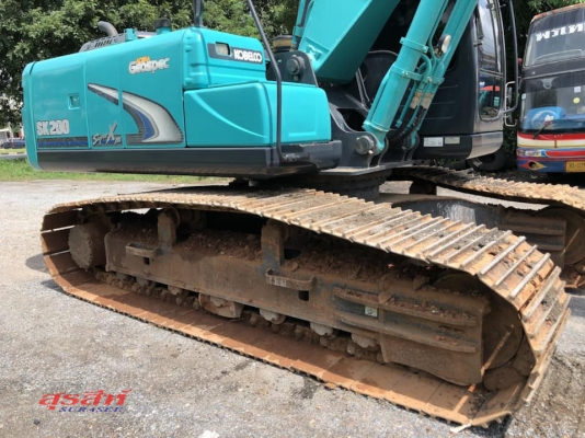ขายรถแบคโฮ KOBELCO SK200-8 Yn12 SuperXM ใช้งาน 7 พันชั่วโมง สภาพเทพบุตร