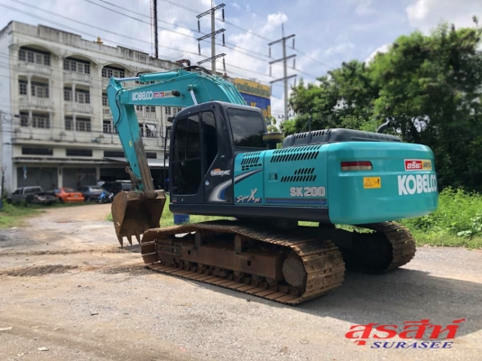 ขายรถแบคโฮ KOBELCO SK200-8 Yn12 SuperXM ใช้งาน 7 พันชั่วโมง สภาพเทพบุตร