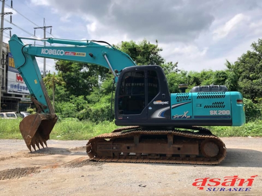 ขายรถแบคโฮ KOBELCO SK200-8 Yn12 SuperXM ใช้งาน 7 พันชั่วโมง สภาพเทพบุตร