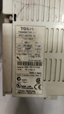 อินเวอร์เตอร์10แรง380v 7.5kwใช้งานปกติ inverter มีประกัน