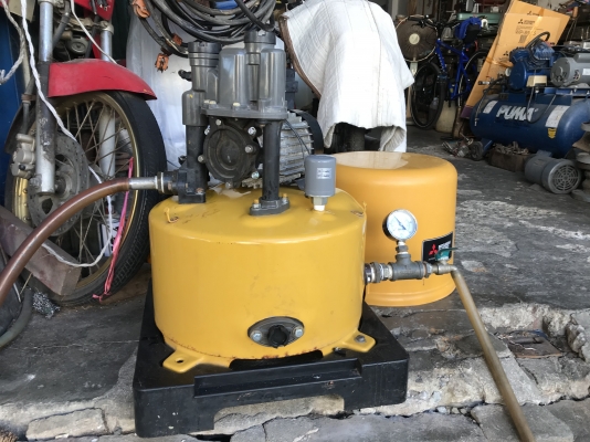 ขายปั๊มน้ำอัตโนมัติ Mitsubishi 300W หายาก สภาพสวย ตรวจเช็คแรงดันเรียบร้อย ไม่มีรั่วซึม พร้อมใช้งาน ราคา 3,500 บาทพร้อมส่ง