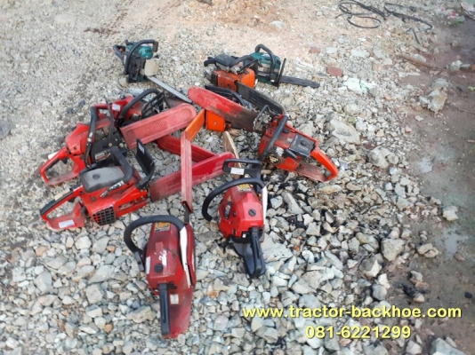 ขาย เลื่อยยนต์ เครื่องตัดไม้ MAKITA / HITACHI เก่าญี่ปุ่น หลายยี่ห้อ จำนวนมาก พร้อมใช้งาน ตัวละ 4,800-