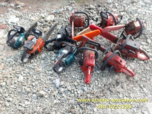 ขาย เลื่อยยนต์ เครื่องตัดไม้ MAKITA / HITACHI เก่าญี่ปุ่น หลายยี่ห้อ จำนวนมาก พร้อมใช้งาน ตัวละ 4,800-