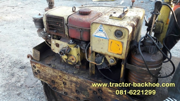 ขาย รถบดดิน นั่งขับ TAIKYOKU เครื่อง YANMAR ดีเซล สูบเดียว บังคับพวงมาลัย เก่าญี่ปุ่นแท้ พร้อมใช้งาน