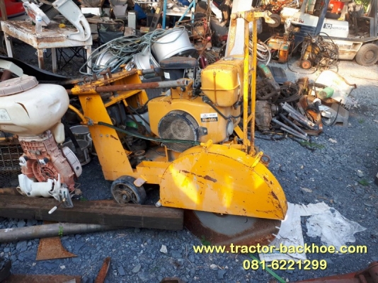 ขาย เครื่องตัดปูน ตัดคอนกรีต พร้อมใบตัด ขนาดใหญ่ เครืองเบนซิน 2 สูบ เก่าญี่ปุ่น ตรวจเช๊คพร้อมใช้งาน