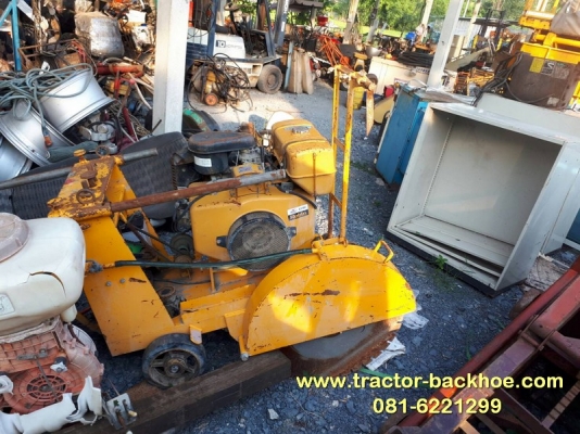 ขาย เครื่องตัดปูน ตัดคอนกรีต พร้อมใบตัด ขนาดใหญ่ เครืองเบนซิน 2 สูบ เก่าญี่ปุ่น ตรวจเช๊คพร้อมใช้งาน