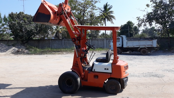 รถตักTOYOTA 2SG7 เบนซินแน่นๆ ตัก1คิว สวยๆราคาประหยัดครับลดสุดๆส่งท้ายปีครับ