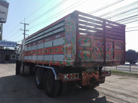 Hino 344 แรง ปี 56 แม่เดี่ยวกระบะดัมพ์มิเนียม ไมล์สี่แสน น้ำหนักรถ 11,500 มีระบบลากพ่วง ทะเบียนพร้อม