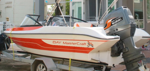 ขาย เรือ 17 ฟุต เคื่อง suzuki 115hp เทเลอร์กาวาไนซ์