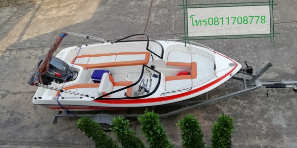 ขาย เรือ 17 ฟุต เคื่อง suzuki 115hp เทเลอร์กาวาไนซ์