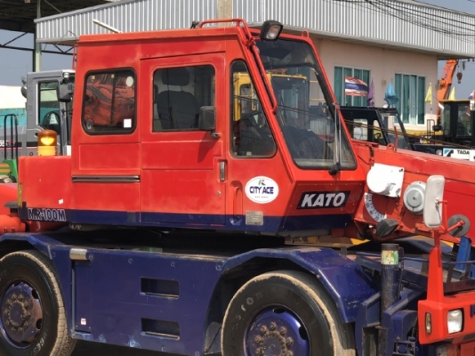 ขายรถเครน KATO KR-10HM (ขนาด 10 ตัน) รถนอกนำเข้าจากญี่ปุ่น สภาพสวยพร้อมใช้  มีVDOการทำงานครับ