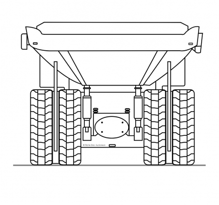 รถดั๊มพ์ยักษ์ CAT 769D เครื่อง 510 แรงม้า น้ำหนักบรรทุก 79000 lb องศาดั๊มพ์ 60&deg; ขนาดยาง 18-R33 ขนาดแทงค์น้ำมัน 140 gal ราคา 1.2 ล้าน มีคลิปการทำงาน